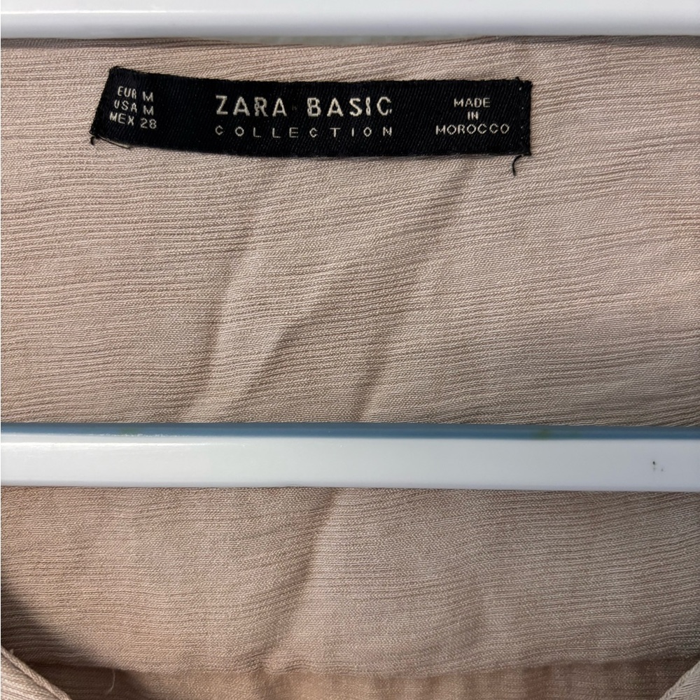Zara Basic Collection Beige Garment - image 5